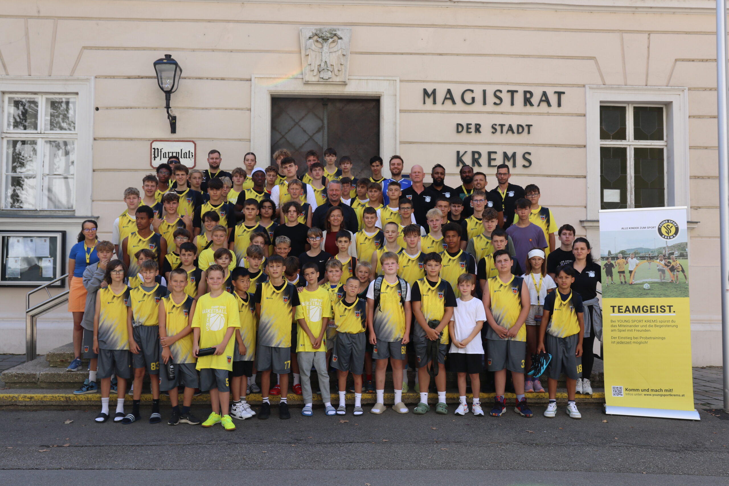 1. Internationales Basketball-Camp in Krems 2024